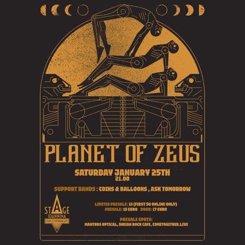 PLANET OF ZEUS AT STAGE IOANNINA