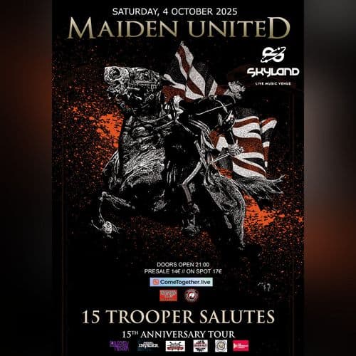 MAIDEN UNITED '15 Trooper Salutes' at SKYLAND 4/10/2025