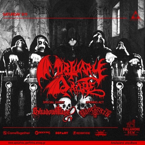 Mortuary Drape (IT) w/ Shadowmass & Böneyard live at Temple